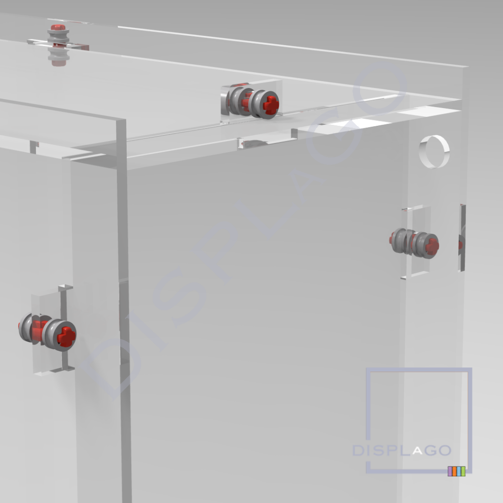 21051 Tokyo Wall Mounted Display Case
