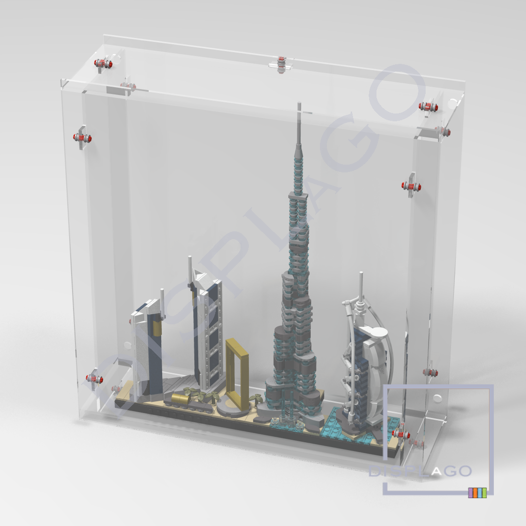 21028 New York City Wall Mounted Display Case