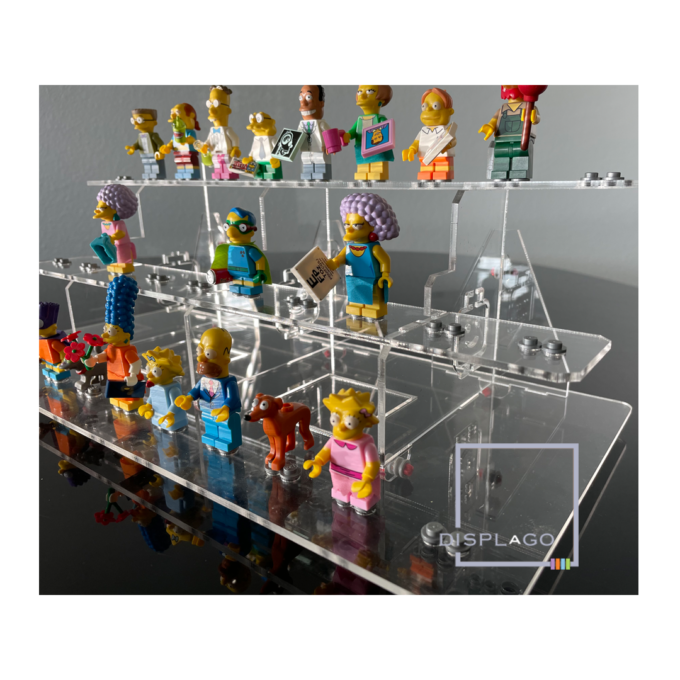 Display Case for LEGO®. LEGO® minifigures display case. displago.com Display case. Show case. Star Wars display case. LEGO Architecture display case. LEGO IDEAS display case.