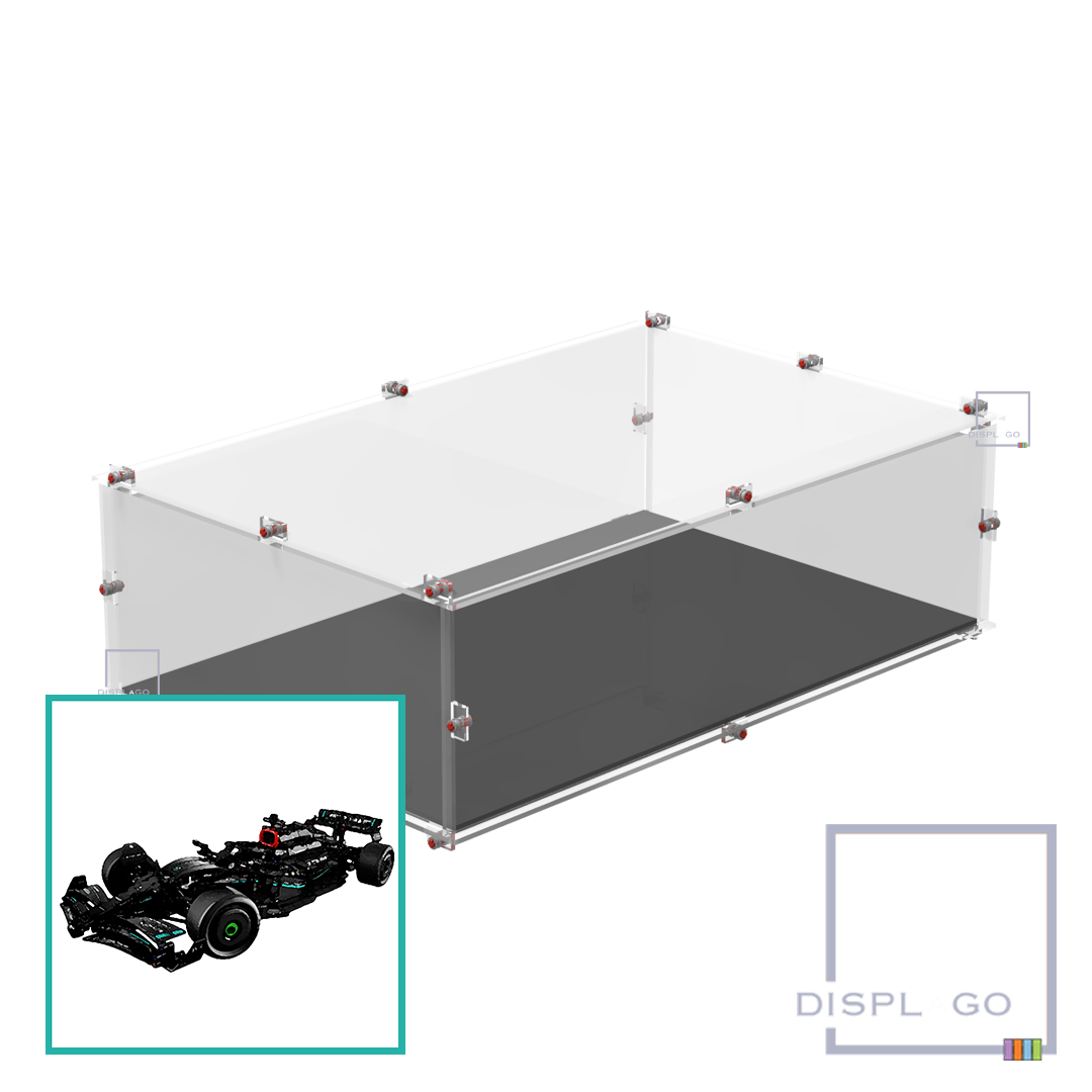 Display Case for LEGO® TECHNIC® 42171 Mercedes-AMG™ F1 W14 E Performance™