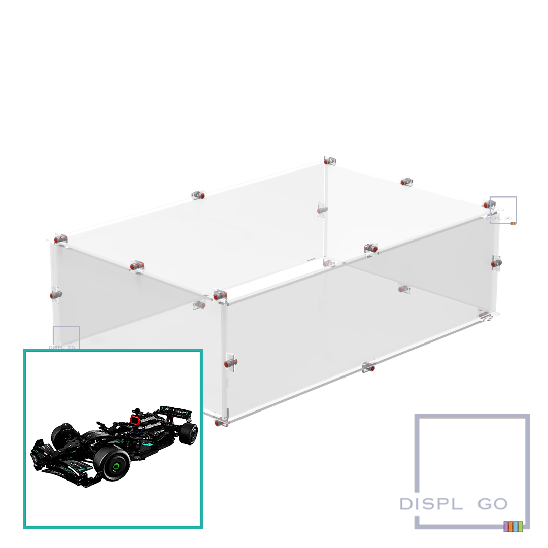 Display Case for LEGO® TECHNIC® 42171 Mercedes-AMG™ F1 W14 E Performance™