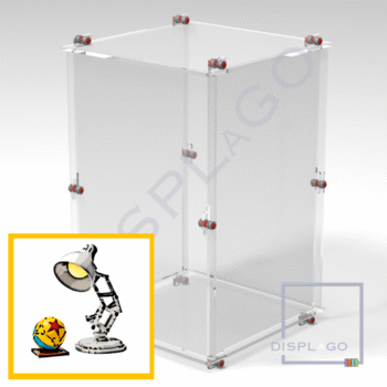 Display Case for LEGO® 21357 Disney Pixar Luxo Jr.