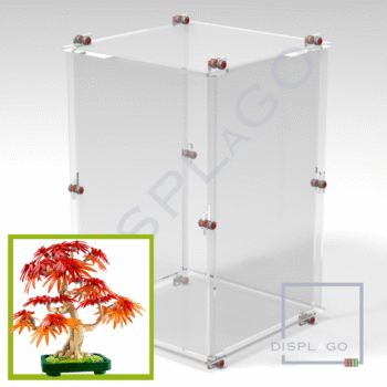 Display Case for LEGO® 10348 Japanese Red Maple Bonsai Tree