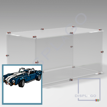 Display Case for LEGO® 10357 Shelby Cobra 427 S/C