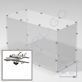 Display Case for LEGO® 10360 NASA Shuttle Carrier Aircraft