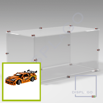 Display Case for LEGO® 42204 Fast and Furious Toyota Supra MK4