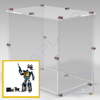 Display Case for LEGO® 10358Transformers Soundwave