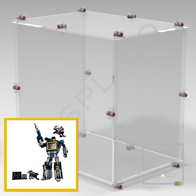 Display Case for LEGO® 10358Transformers Soundwave