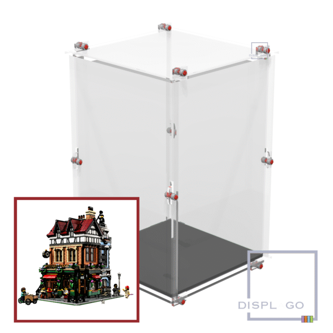 Display Case for LEGO® 10350 Tudor Corner
