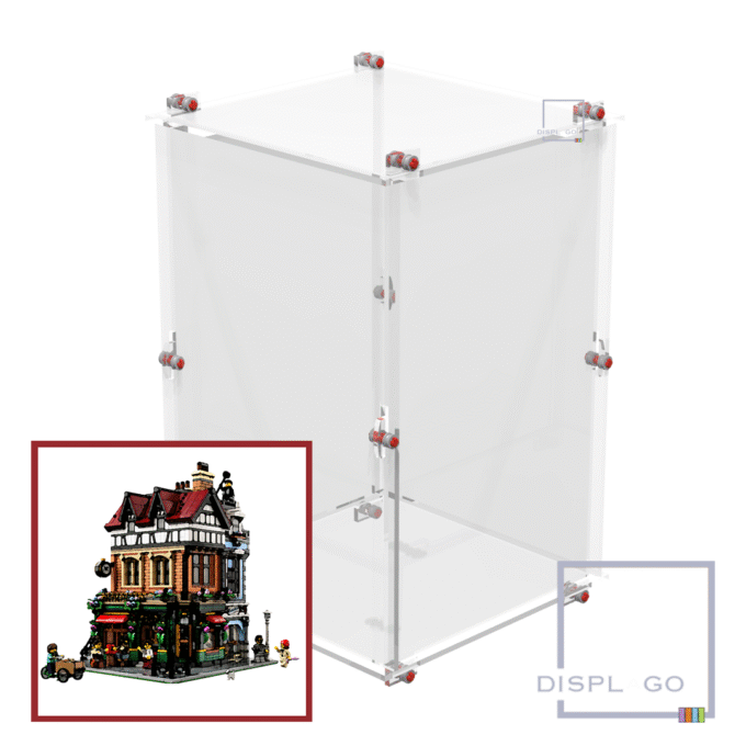 Display Case for LEGO® 10350 Tudor Corner