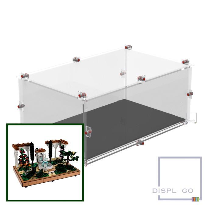 Display Case for LEGO® 10359 Fountain Garden