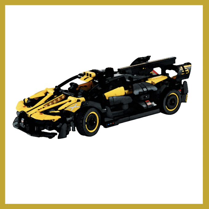 Display Case for LEGO® 42151 Bugatti Bolide