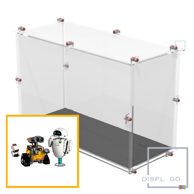Display Case for LEGO® 43279 Disney WALL-E and EVE