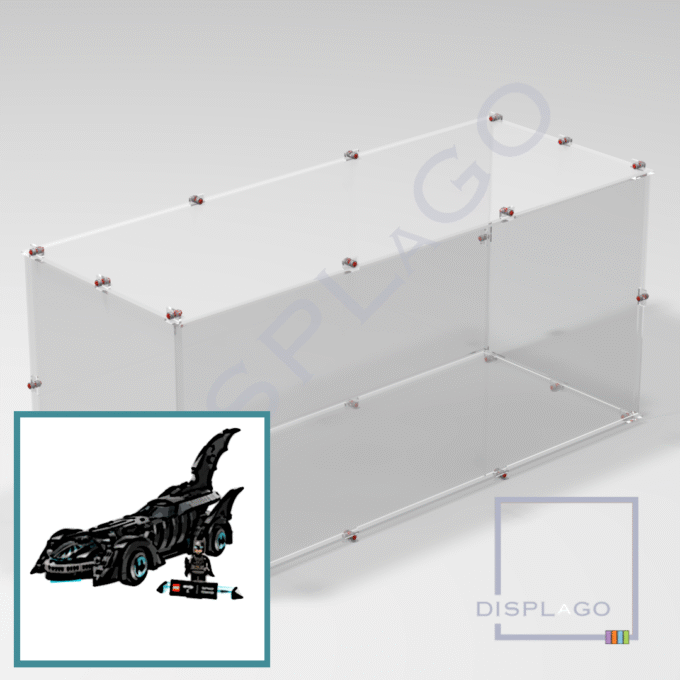 Batman Forever Batmobile Display Case for LEGO 76304