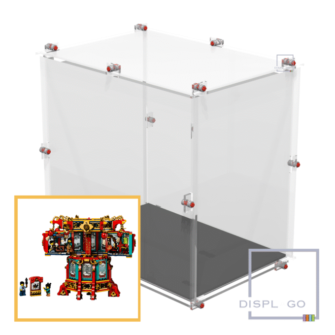 Display Case for LEGO® 80116 Chinese New Year Trotting Lantern