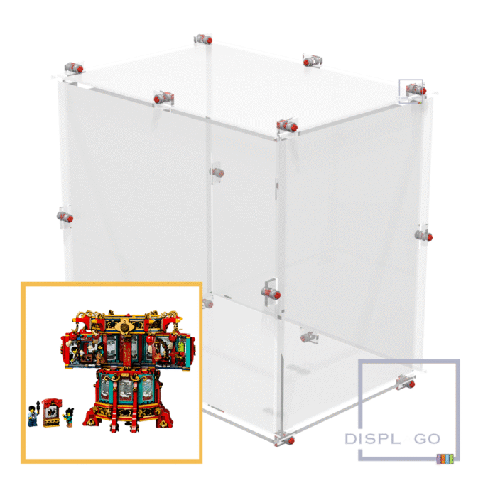 Display Case for LEGO® 80116 Chinese New Year Trotting Lantern