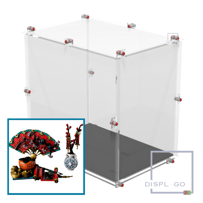 Display Case for LEGO® 80117 Chinese New Year Good Fortune