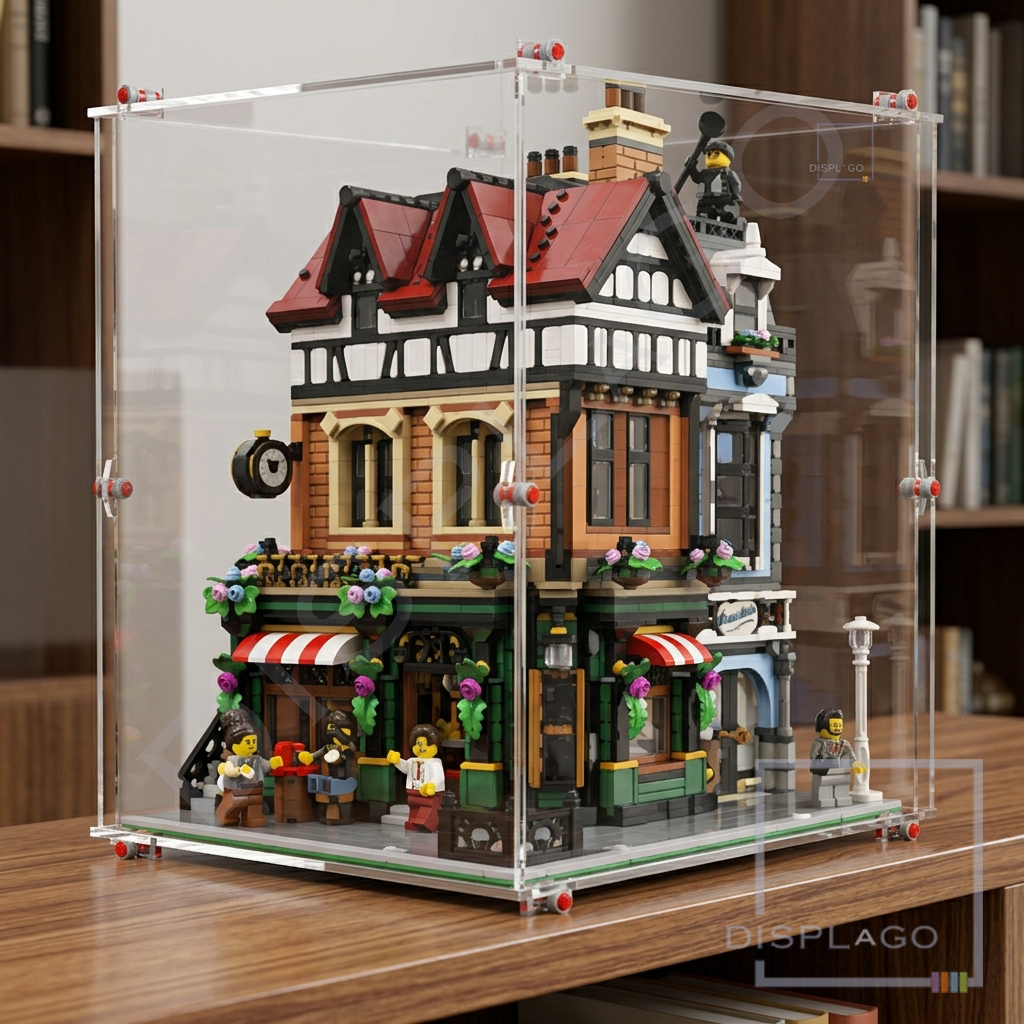 Display Case for LEGO® 10350 Tudor Corner