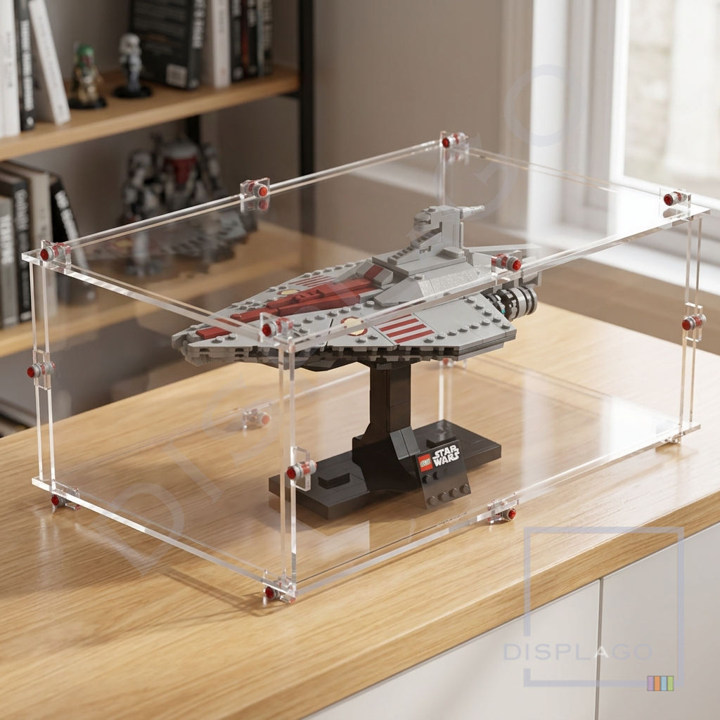 Display Case for LEGO® 75404 Acclamator-Class Assault Ship space