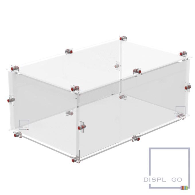 Display Case for LEGO® 42196 Lamborghini Huracán Tecnica Orange