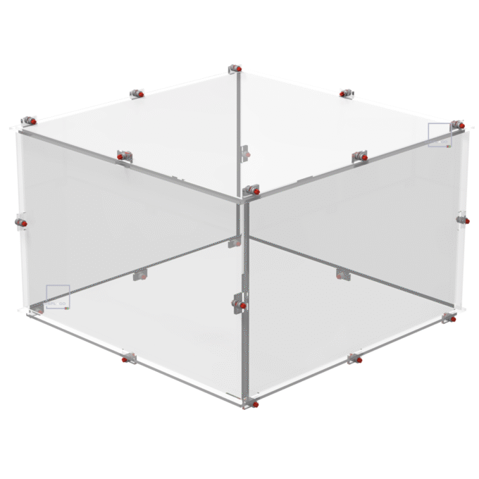 Display Case for LEGO® 10363 Leonardo da Vinci's Flying Machine