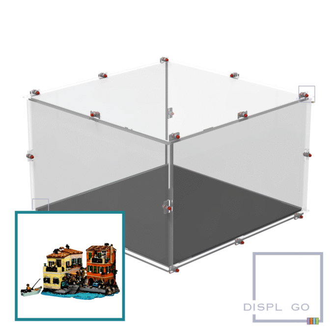 Display Case for LEGO® 21359 Italian Riviera