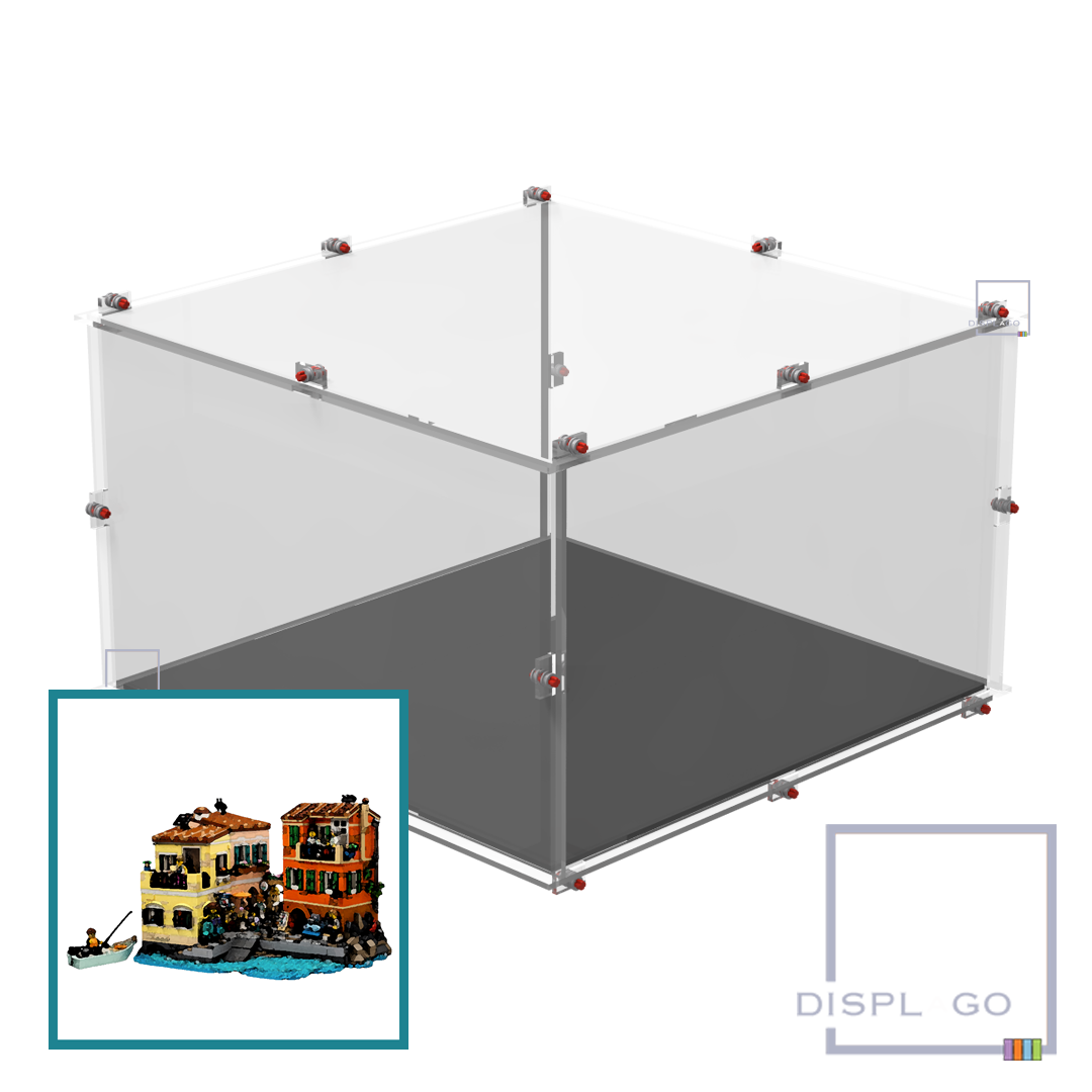 Display Case for LEGO® 21359 Italian Riviera