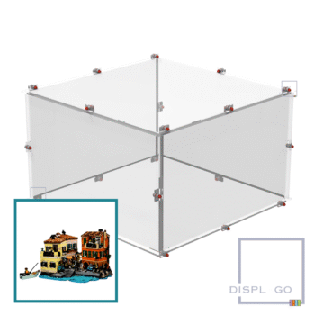 Display Case for LEGO® 21359 Italian Riviera