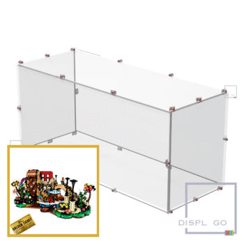 Display Case for LEGO® 21360 Willy Wonka & the Chocolate Factory