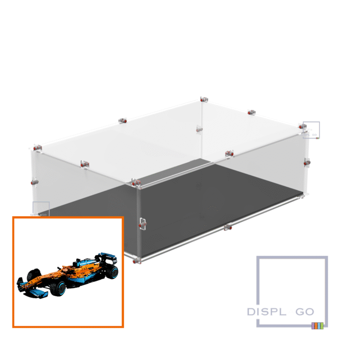 Display Case for LEGO® 42141 McLaren™ Formula 1™ Race Car