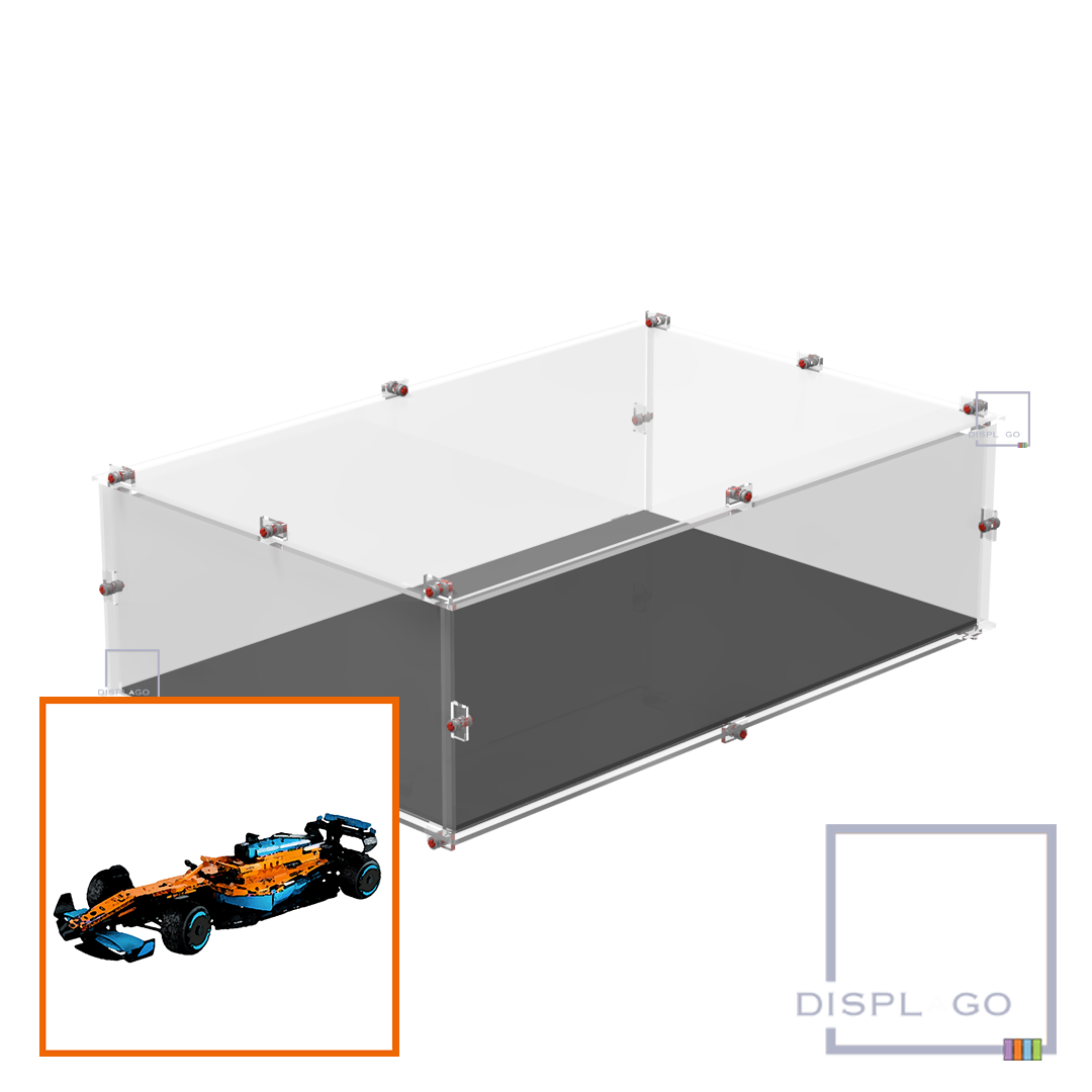 Display Case for LEGO® 42141 McLaren™ Formula 1™ Race Car