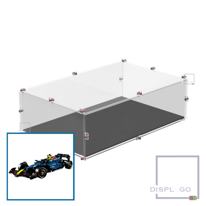 Display Case for LEGO® 42206 Oracle Red Bull Racing RB20 F1 Car
