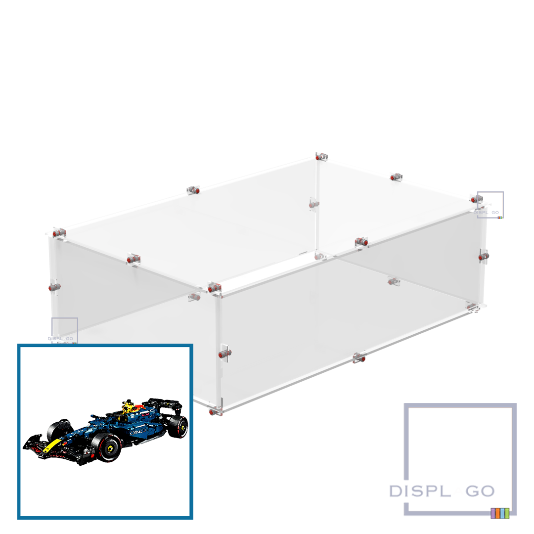 Display Case for LEGO® 42206 Oracle Red Bull Racing RB20 F1 Car