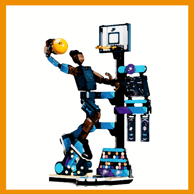 Display Case for LEGO® 43010 Nike™ Slam Dunk
