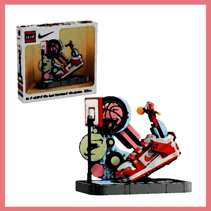 Display Case for LEGO® 43021 Nike™  Dunk Trickshot