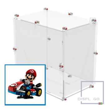 Display Case for LEGO® 72037 Mario Kart™ – Mario & Standard Kart