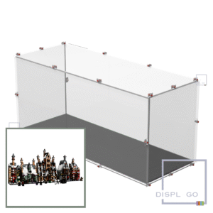Display Case for LEGO® 76457 Harry Potter™ Hogsmeade™ Village – Collectors' Edition Display
