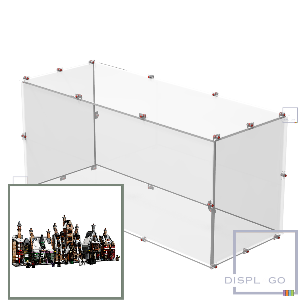 Display Case for LEGO® 76457 Harry Potter™ Hogsmeade™ Village – Collectors' Edition Display