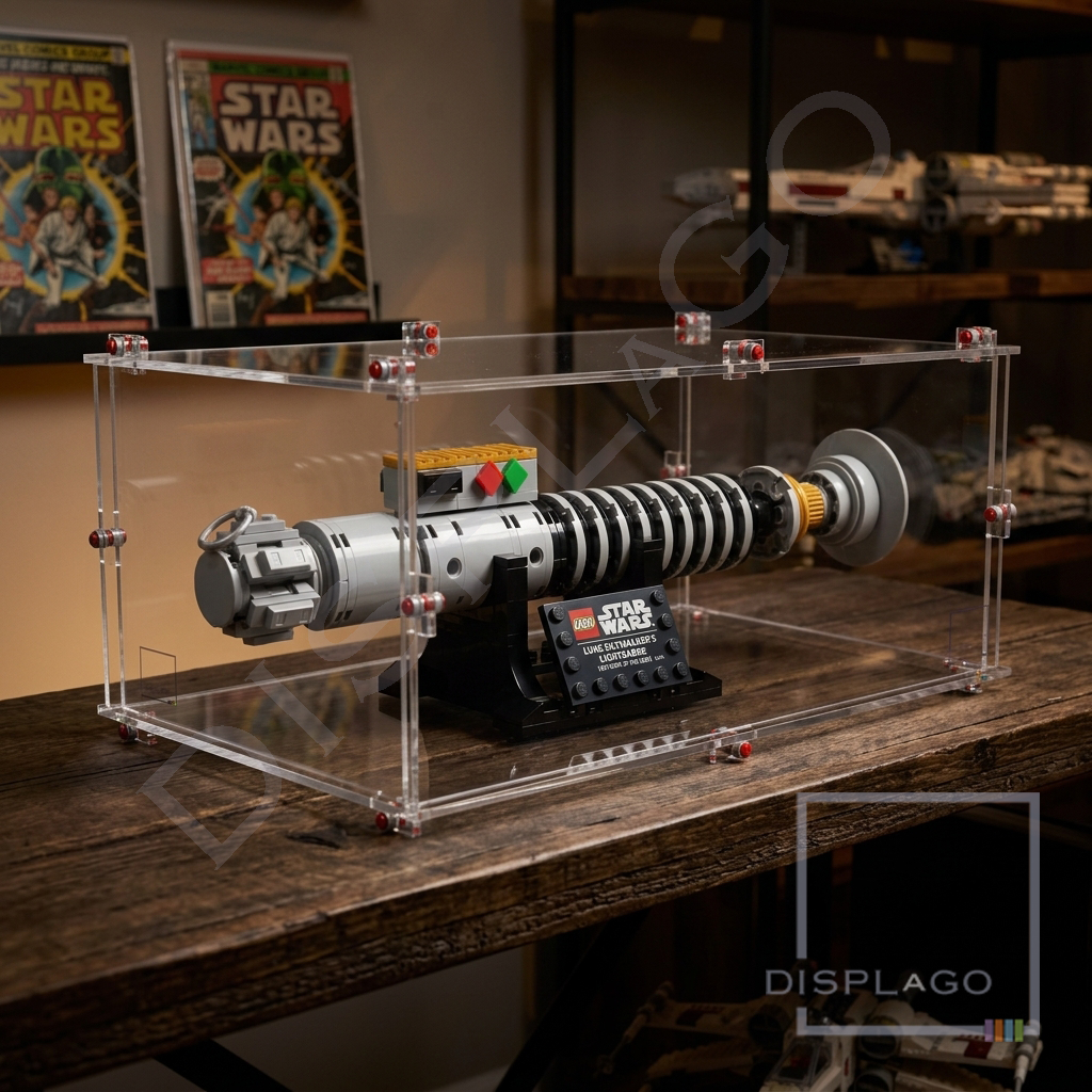Display Case for LEGO® 40730 Luke Skywalker's Lightsaber™ space