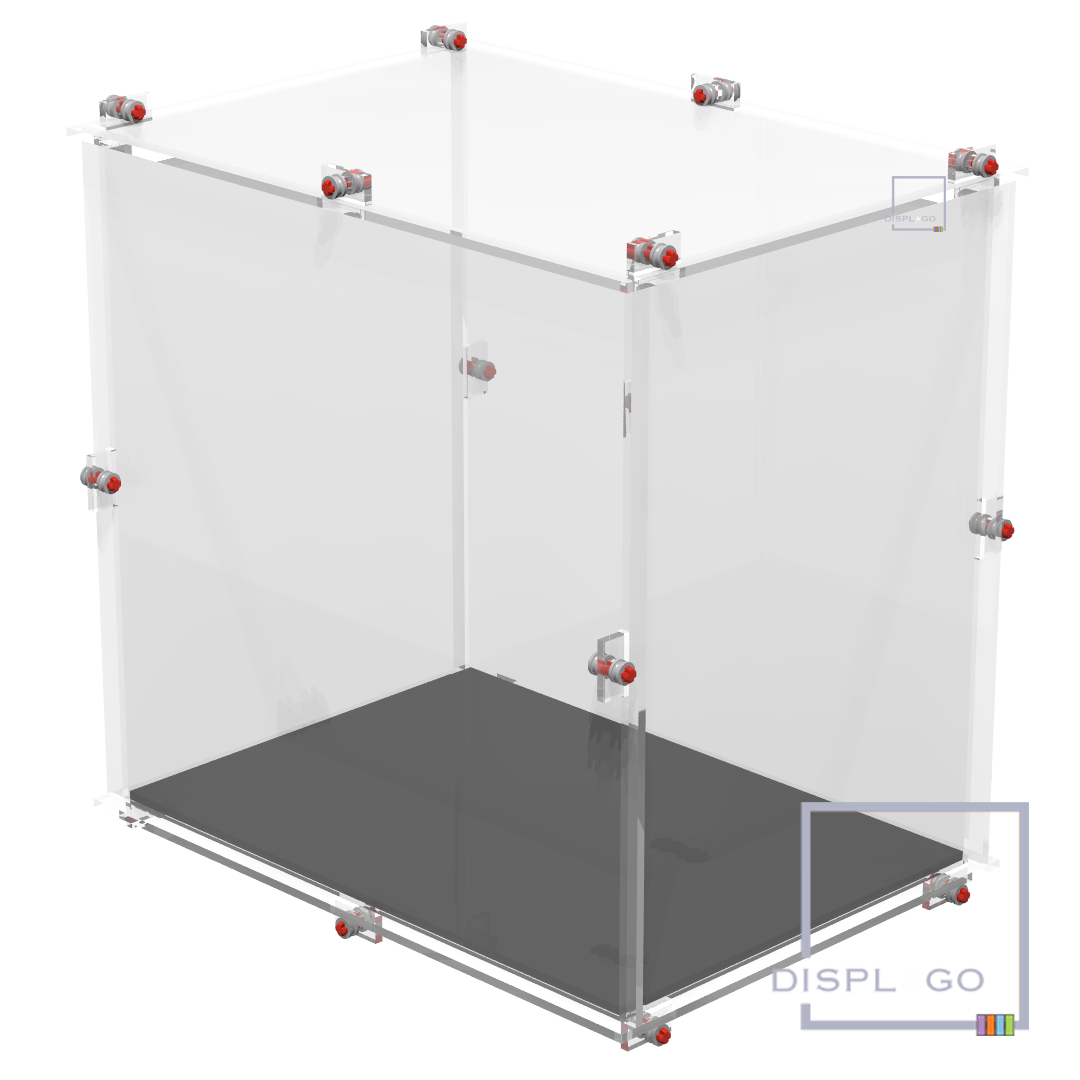 Display Case for LEGO® 10300 Back to the Future™ Time Machine™ (with hook)