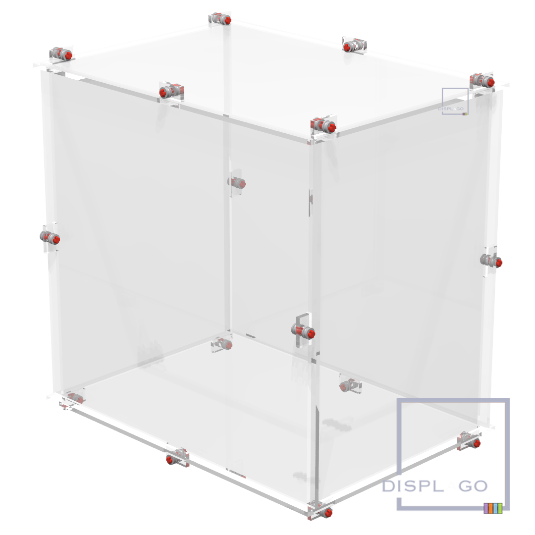 Display Case for LEGO® 10300 Back to the Future™ Time Machine™ (with hook)
