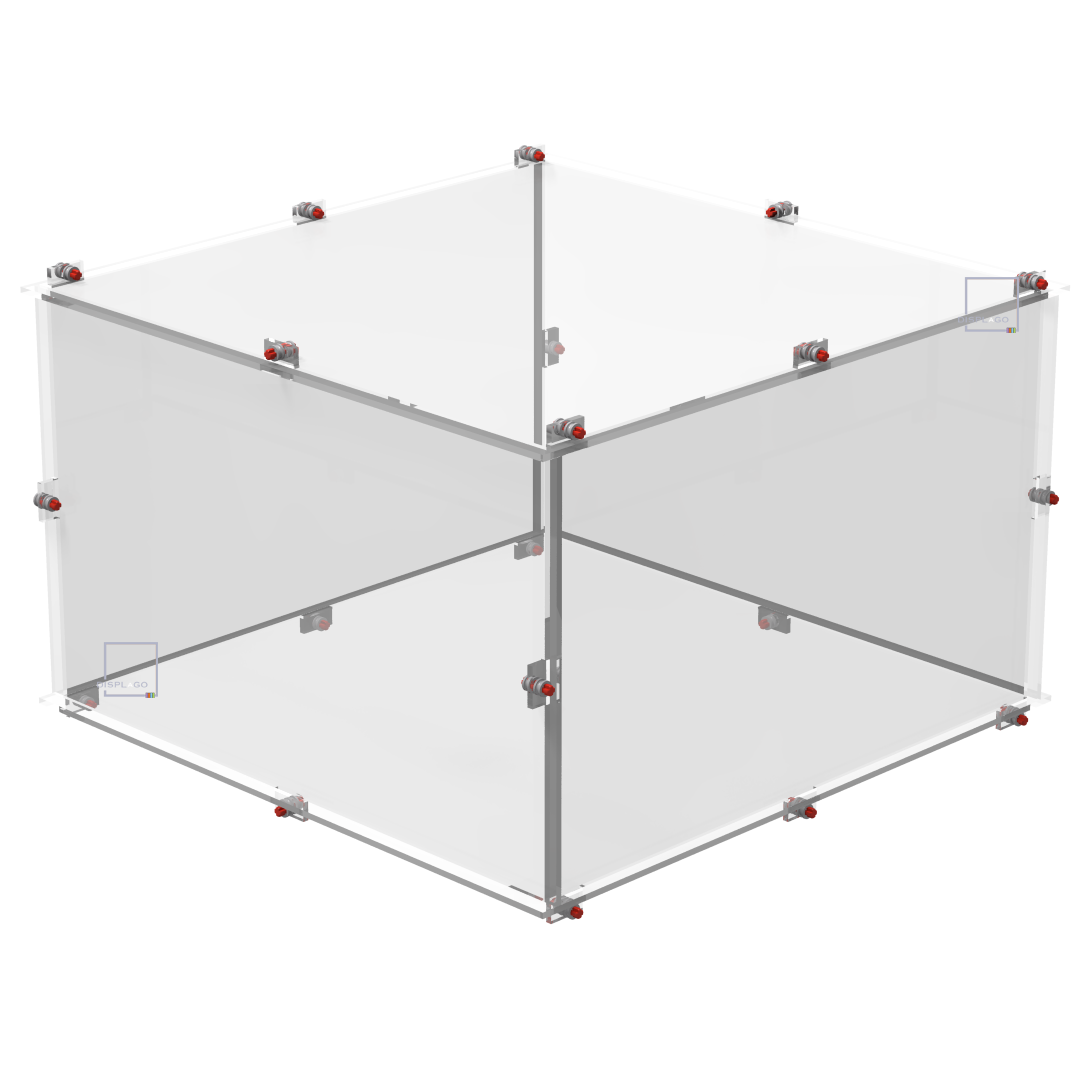 Display Case for LEGO® 21359 Italian Riviera
