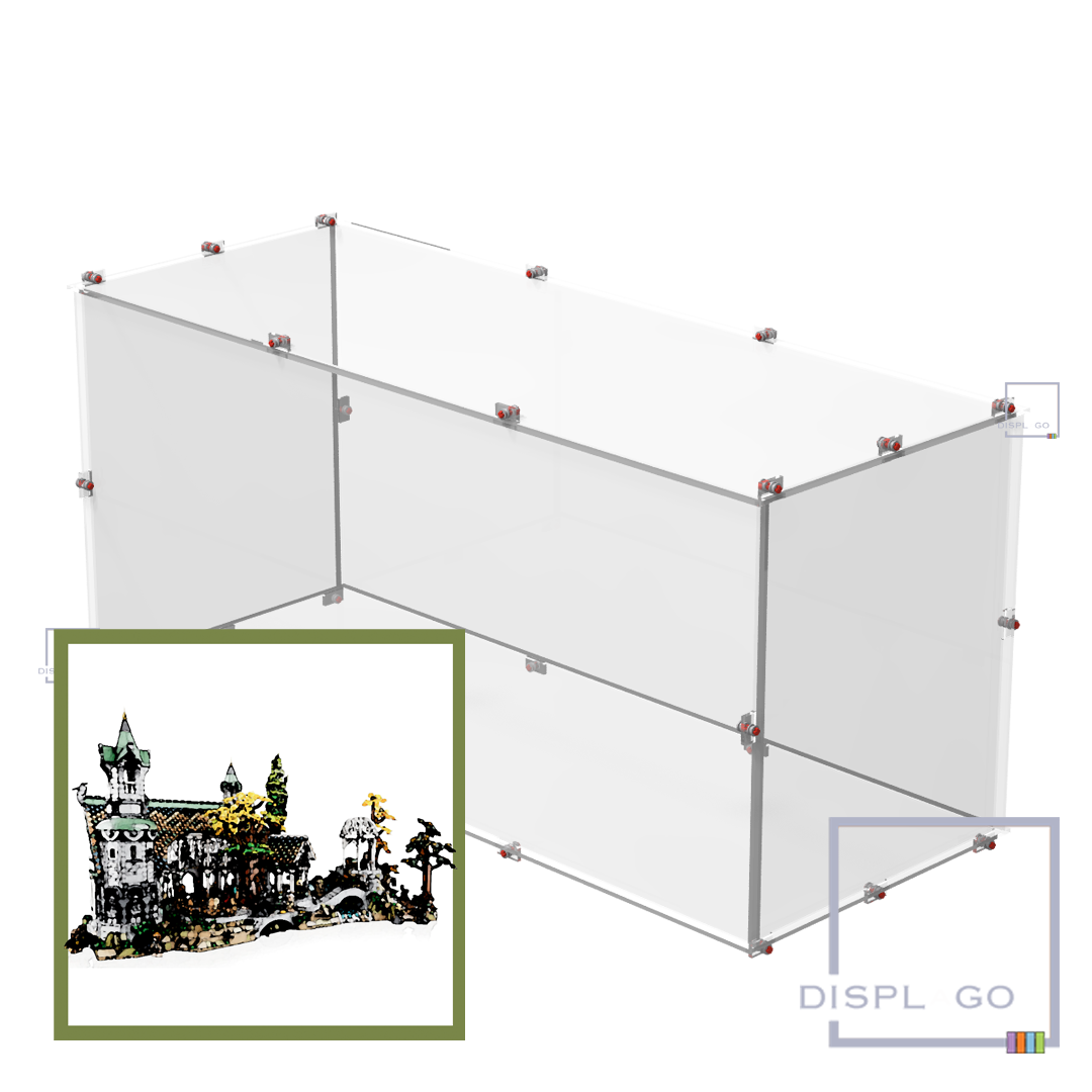 Display Case for LEGO® 10316 Lord of the Rings™ Rivendell™v