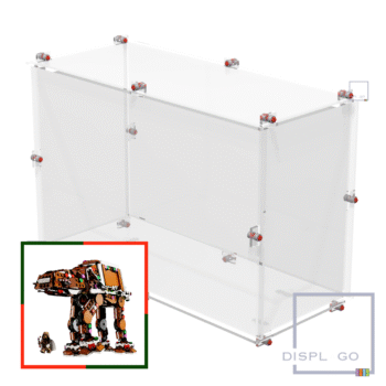 Display Case for LEGO® 40806 Gingerbread AT-AT™ Walker