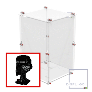 Display Case for LEGO® 75415 Kylo Ren™ Helmet