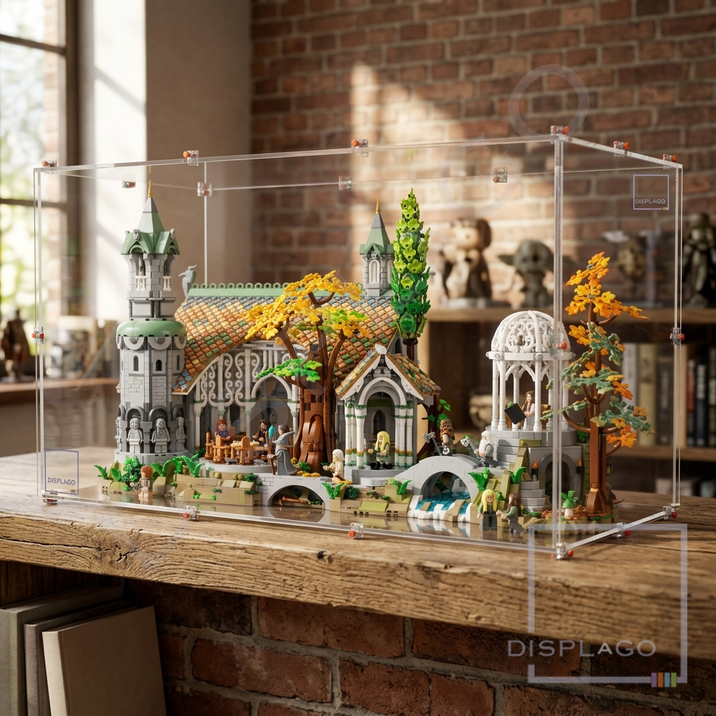 Display Case for LEGO® 10316 Lord of the Rings™ Rivendell™