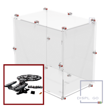 Display Case for LEGO® 10356 Star Trek™: U.S.S. Enterprise NCC-1701-D™