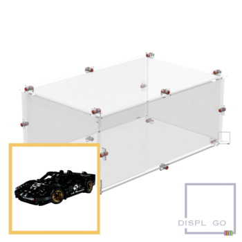 Display Case for LEGO® 42223 Technic™ 1966 Ford™ GT40 MKII™ Race Car