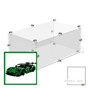 Display Case for LEGO® 42224 Technic™ Porsche 911™GT3 R REXY AO™ Racing Car