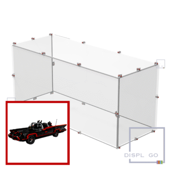 Display Case for LEGO® 76328 Batman™ The Classic TV Series Batmobile™ super human